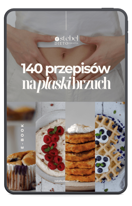 E-book - 140 przepisów na płaski brzuch
