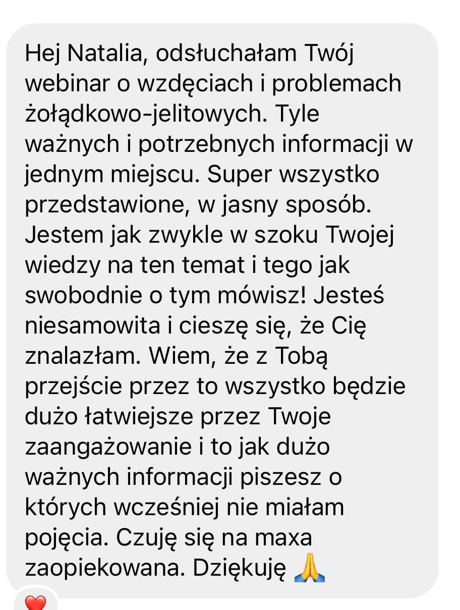 Natalia Stebel - dietetyk kliniczny